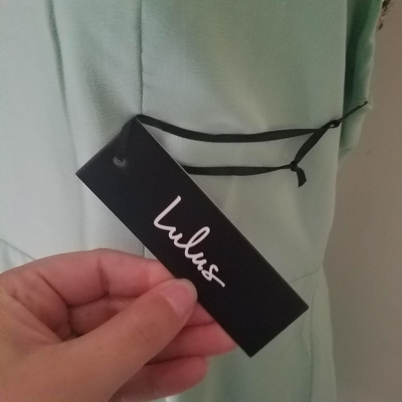 Lulu's Mint Green Dress - Picture 2 of 4
